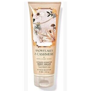 Bath & Body Works Snowflakes & Cashmere Body Cream 8 fl oz Ultimate Hydration